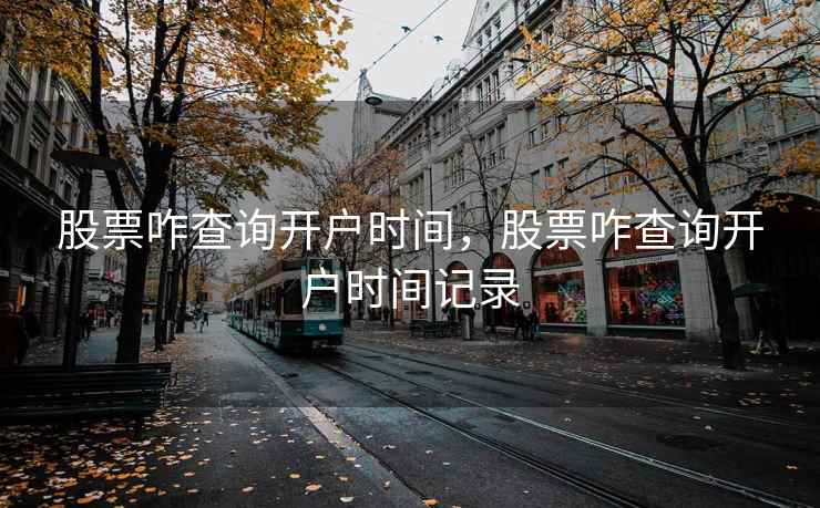 股票咋查询开户时间，股票咋查询开户时间记录