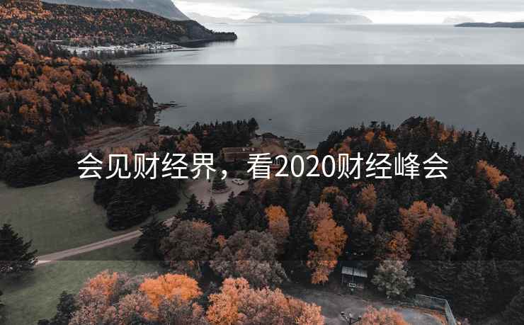 会见财经界，看2020财经峰会